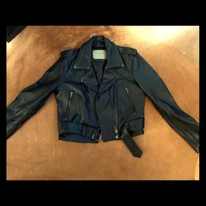 Understated Leather real leather jacket